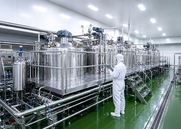 Industrial mixing process