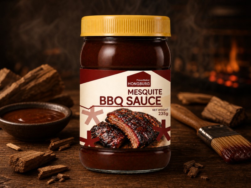 Mesquite BBQ-kaste rikkaliku suitsumaitsega
