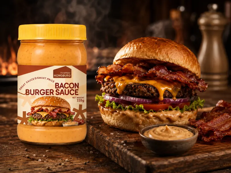 Suitsurikas peekoniburgeri kaste