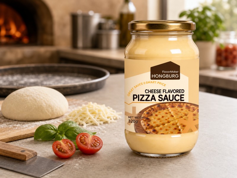 Paks kreemja juustu maitseline pizzakaste