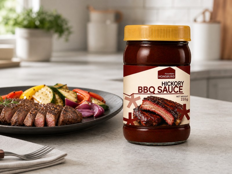 Paks suitsune Hickory BBQ-kaste